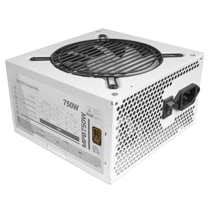750W 80+ BLANCO MARS GAMING