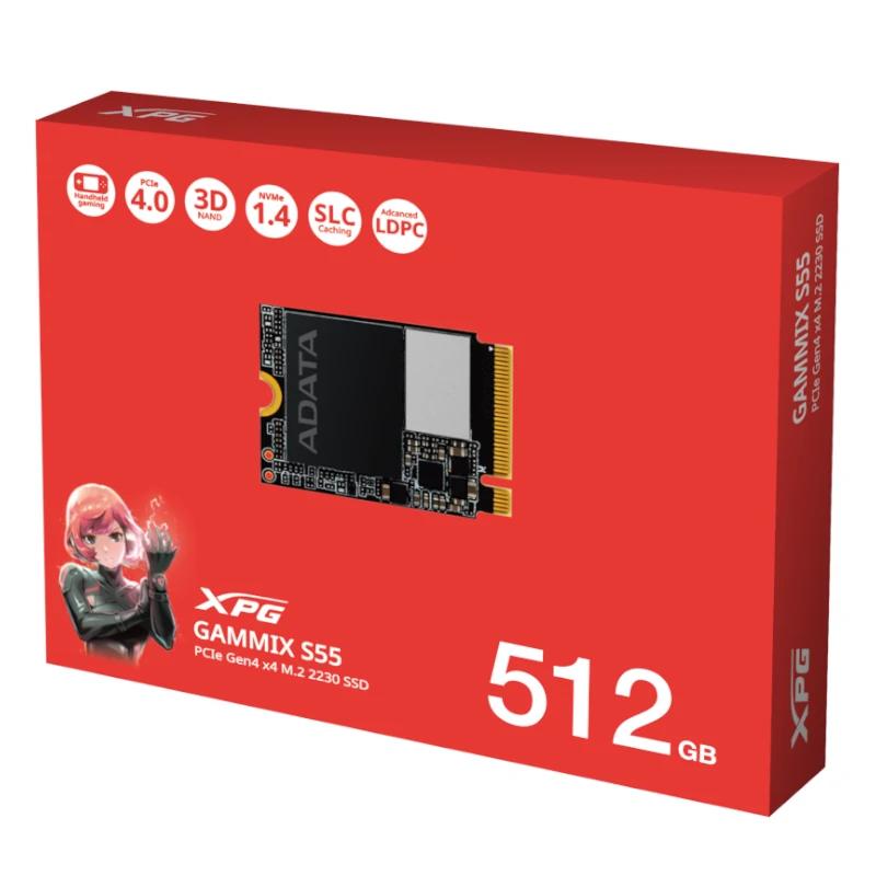 ADATA XPG SSD GAMMIX S55 512Gb Gen4x4 M.2 2230 - Imagen 3