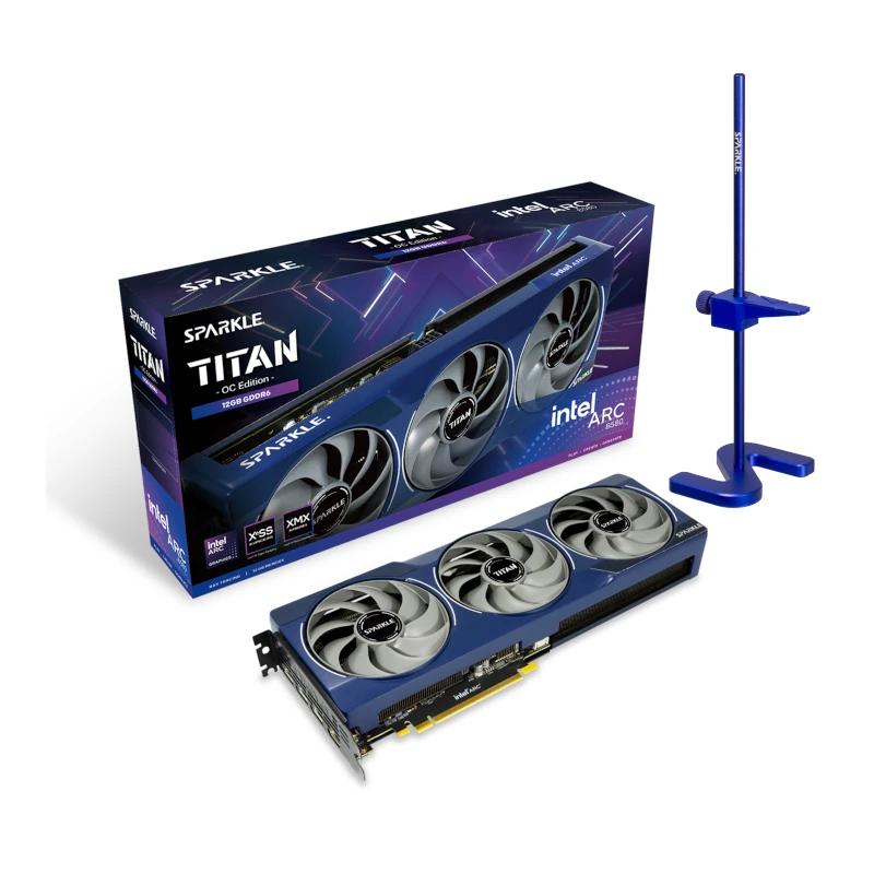 SPARKLE INTEL ARC B580 TITAN OC 12G DDR6 Tripl - Imagen 3