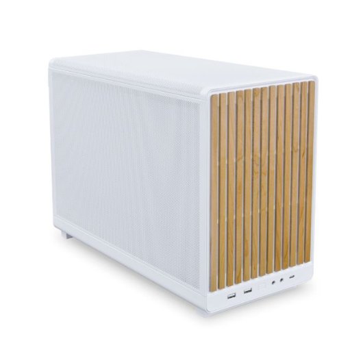 TORRE M-ATX LIAN LI A3 WOOD GLASS VERSION WHITE - Imagen 3