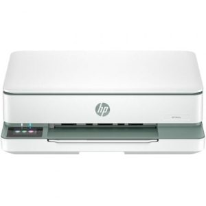 Multifunción HP Envy 6130e WiFi/ Fax Móvil/ Dúplex/ Blanca y Verde