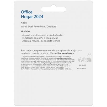 Microsoft Office 2024 Hogar PKC - Imagen 2