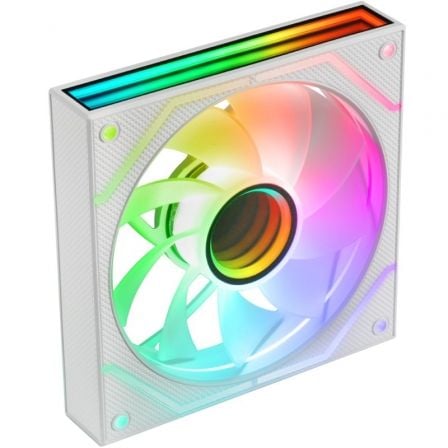 Pack 2 Ventiladores Mars Gaming MF-3DPROX2R/ 12cm/ ARGB/ Blancos - Imagen 4