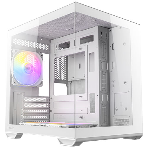 CAJA MINITORRE MICROATX CX60M A-RGB BLANCO ANTEC