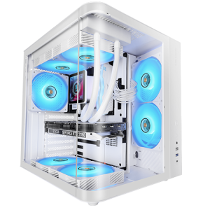 CAJA SEMITORRE ATX MC-CURV BLANCO MARS GAMING