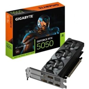 Gigabyte GeForce RTX 5050 OC Low Profile/ 8GB GDDR6/ Compatible con Perfil Bajo