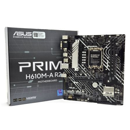 Asus Prime H610M-A R2.0/ Socket 1700/ DDR5/ PCIe 4.0/ Micro ATX